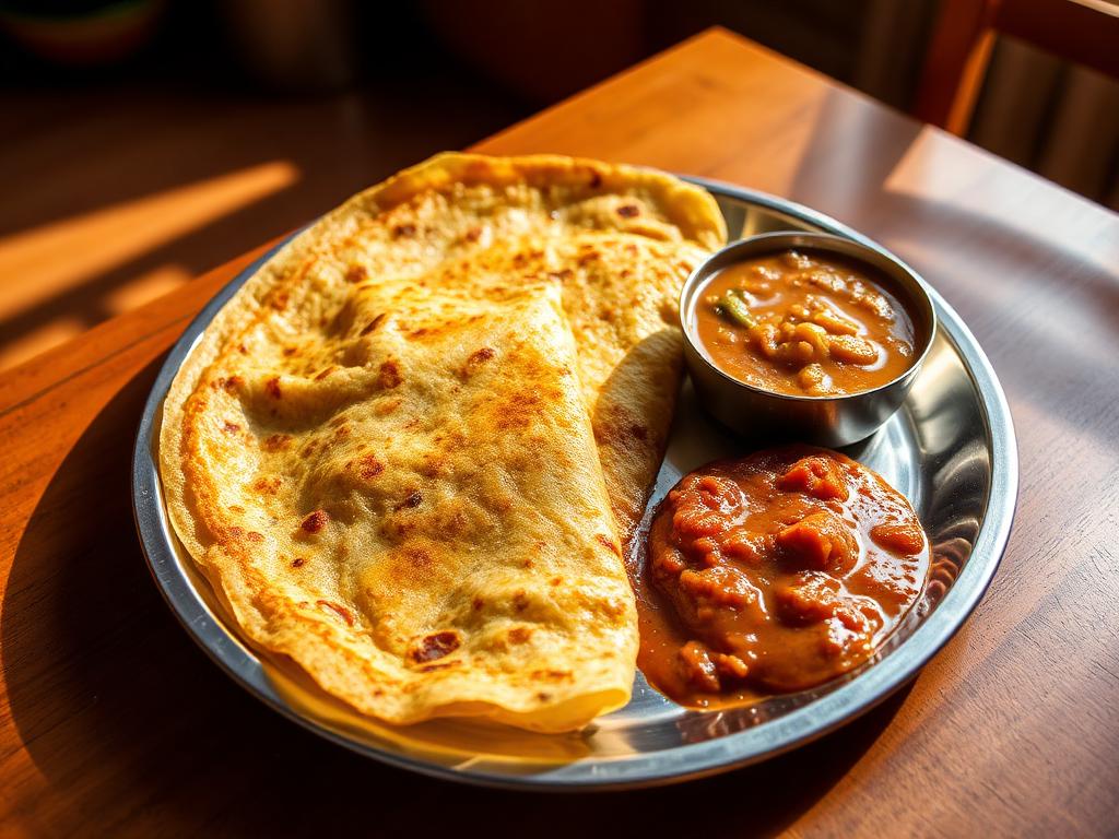 Masala Dosa + Sambar