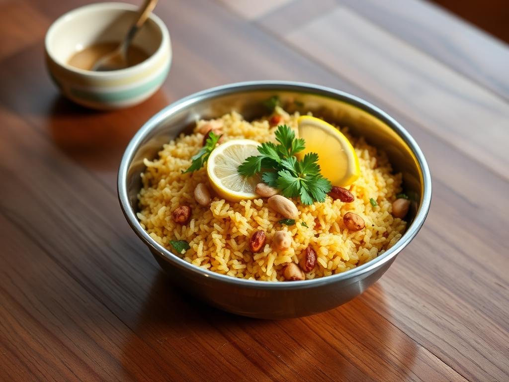 Kanda Poha Bowl